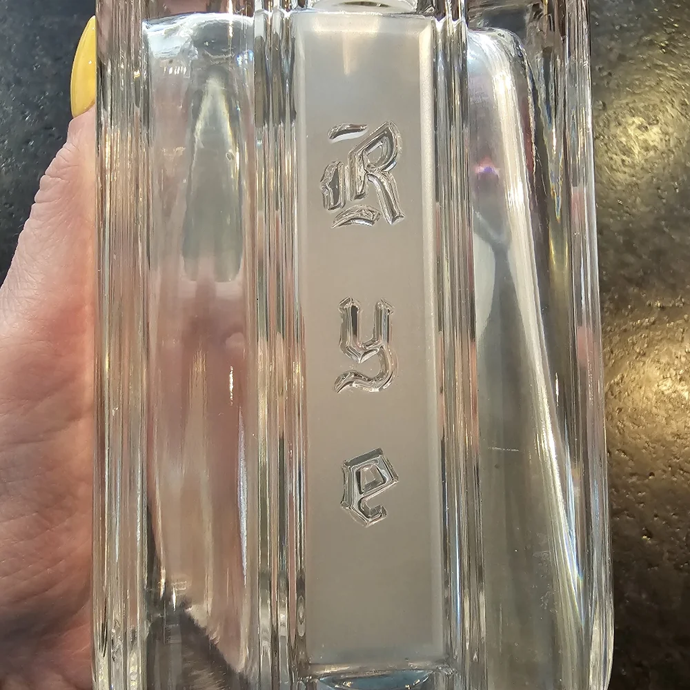Vintage '30s-40s MCM Fostoria Sunray hand blown glass 